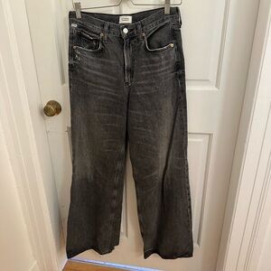 Citizens Of Humanity Wide Leg Gray Jean